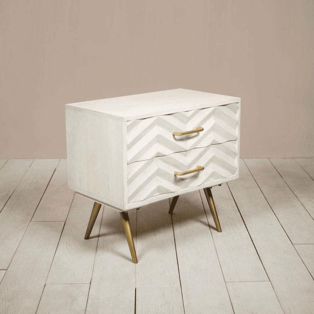 Ariella Chevrion Bedside Table