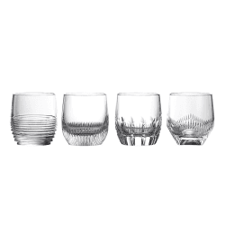 Image showing the Mixology Set of 4 Tumblers, 255ml, Clear product.
