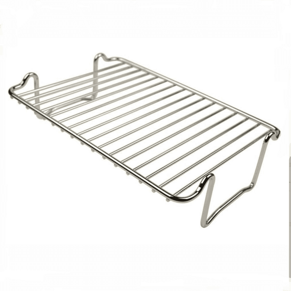 Chrome Plated Grill Rack, Half Size, Chrome