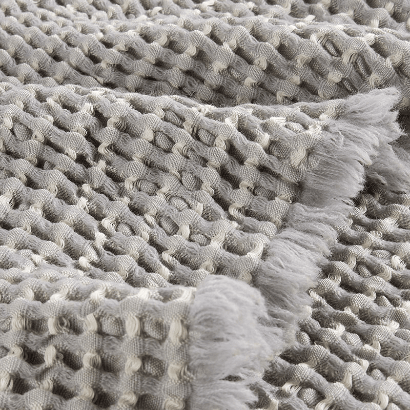 Lisbon Throw, 140 x 180cm, Grey