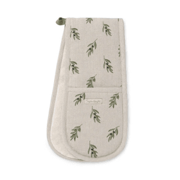 Image showing the Olive Branch Double Oven Glove, Neutral product.