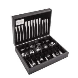 Image showing the Signature Echo 58 Piece 8 Person Cutlery Canteen, Stainless Steel product.