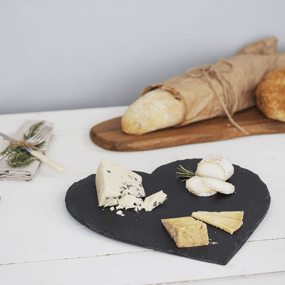 Heart Cheese board, 30 x 30cm