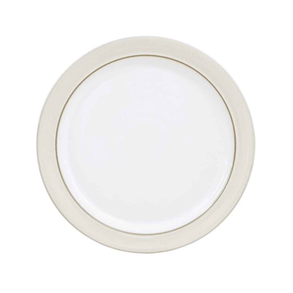 Natural Canvas Dinner Plate, 27 x 2.5cm