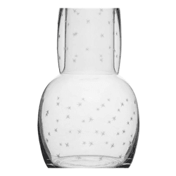 Image showing the Stars Carafe and glass, 1.3l, crystal product.
