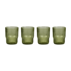Image showing the Fali Set of 4 Tumblers, 250ml, Olive product.