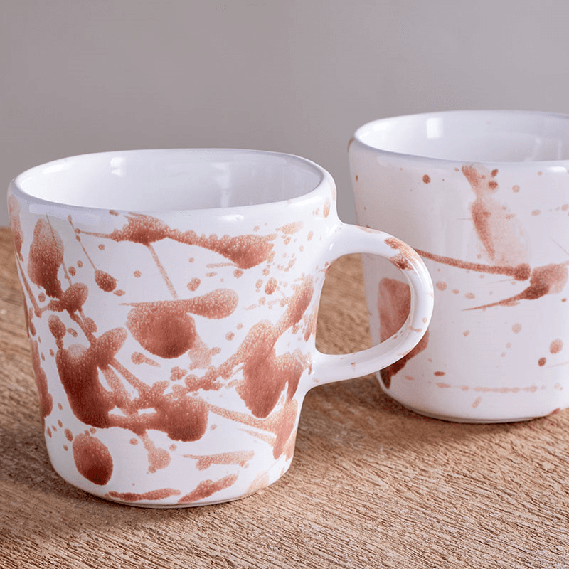 Canela Set of 2 Mugs, 300ml, Dusty Terracotta