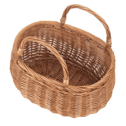 Image showing the Light Steamed Coracle Shopper, Brown product.