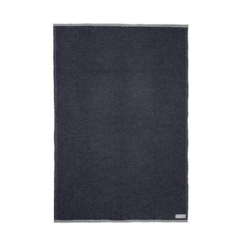 Image showing the Raindrops Plaid Throw, H180cm x W130cm, Royal Blue product.