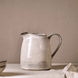 Image showing the Malia Jug, 1.9L, Cream product.