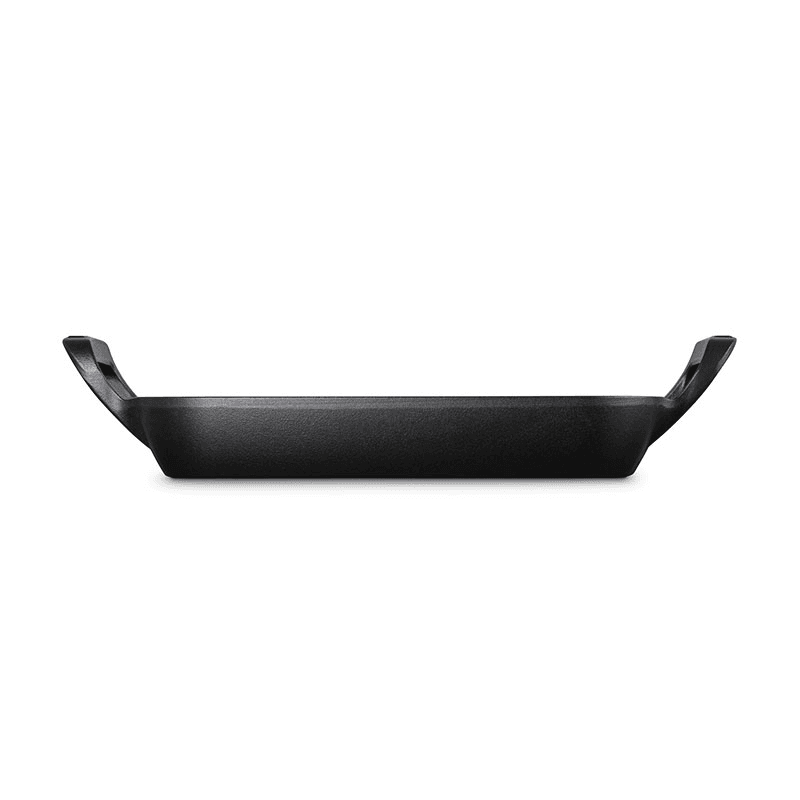 BBQ Square Grill Cooking Basket, 30cm, Satin Black