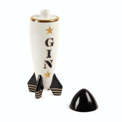 Image showing the Rocket Gin Decanter, Black & White product.