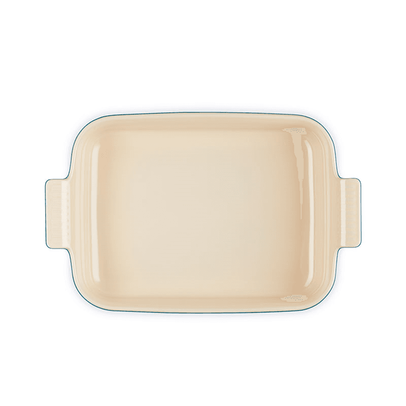 Stoneware Rectangular dish, 2.3L, Deep Teal