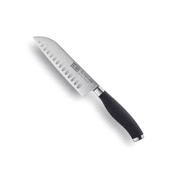 Image showing the Syracuse Soft Grip Santoku Knife, 13cm, Black product.