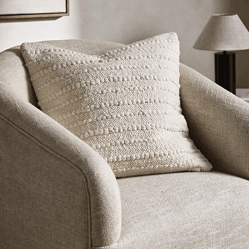Brookby Cushion, 50 x 50cm, Natural