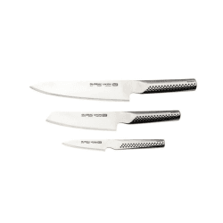 Image showing the Ni 3 Piece Knife Set, Silver product.