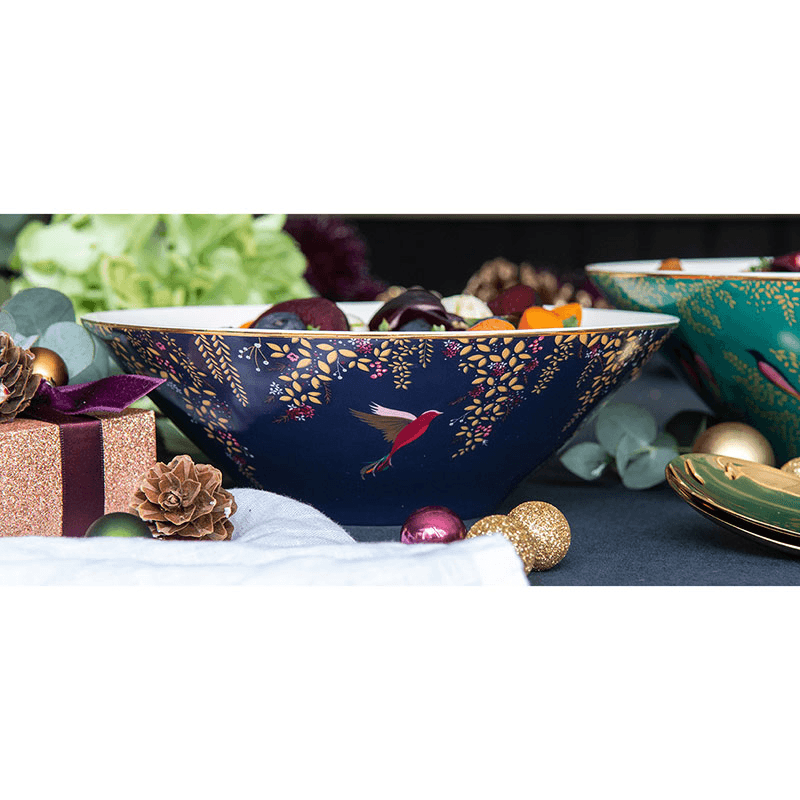 Chelsea Medium Salad Bowl, D20.5cm, Navy