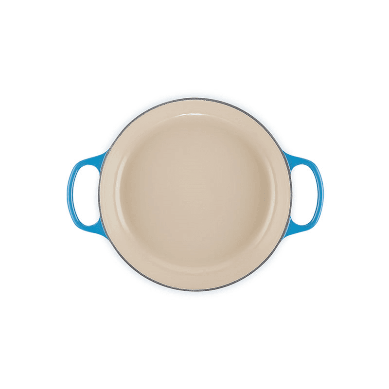 Signature Cast Iron Shallow Casserole, 26cm, Azure