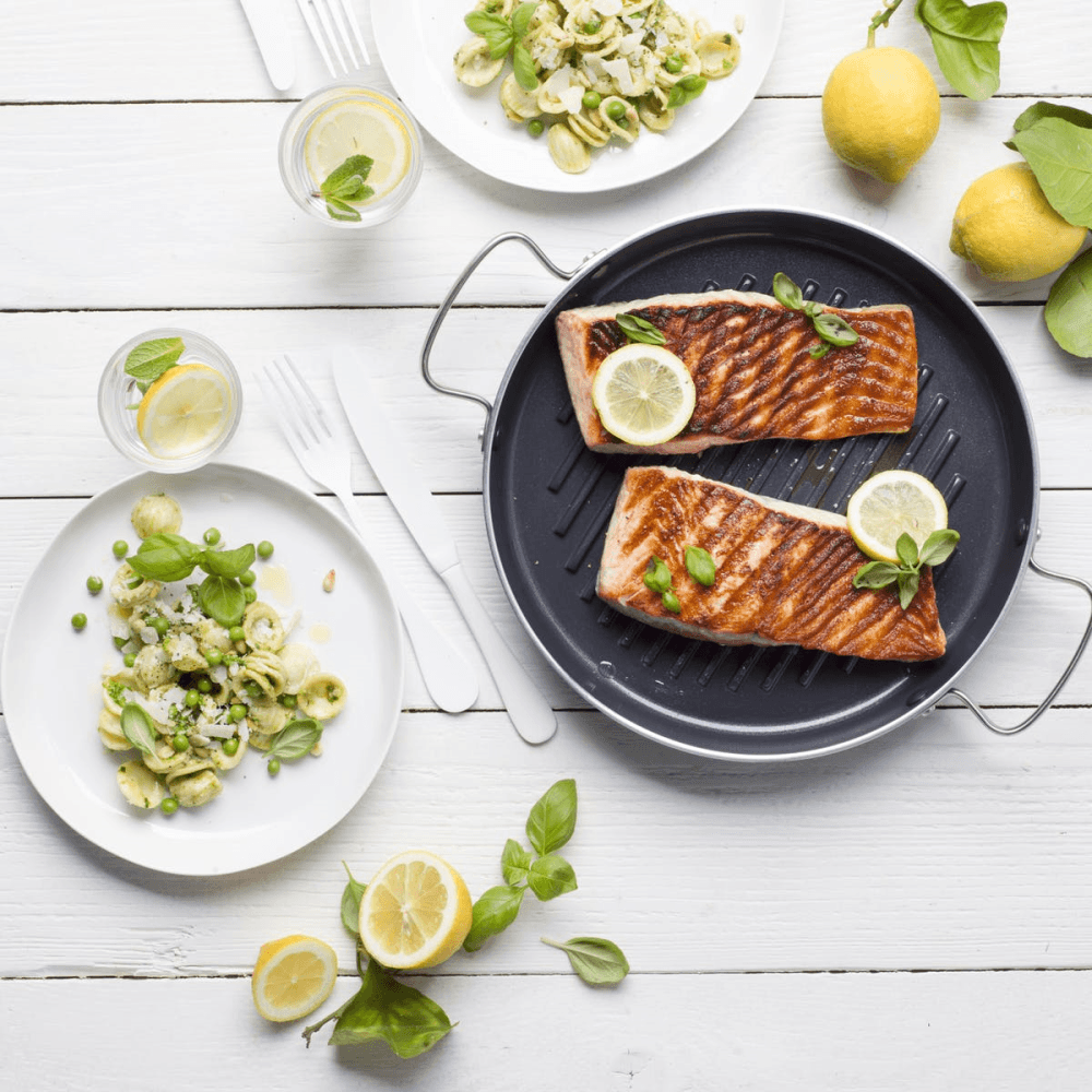 Essentials Round Grill Pan - 28cm