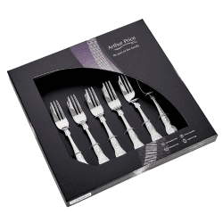 Image showing the Everyday Classics Kings Pastry Forks, Set of 6 product.