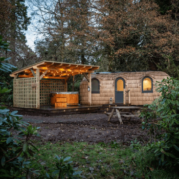 Image showing the Two Night Luxury Glamping Lodge Experience for Two at Culdees Castle Estate product.