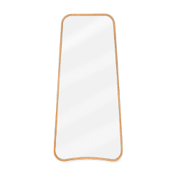Image showing the Epwell Mirror, H119cm, Gold product.