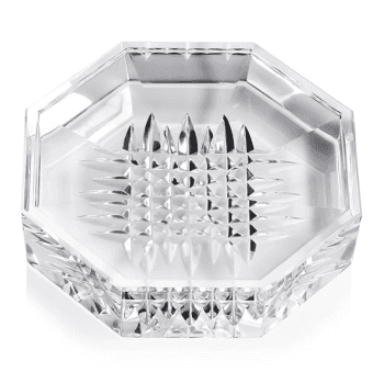 Image showing the Lismore Diamond Tray, 10cm, Clear product.