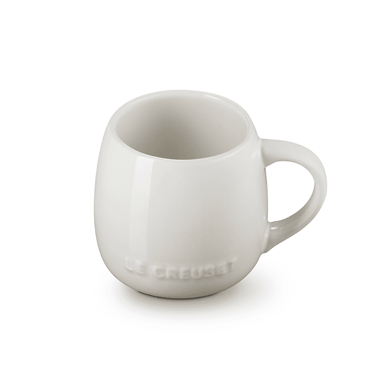 Stoneware Coupe Mug, 320ml, Meringue