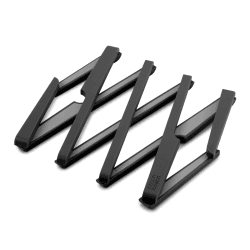 Image showing the Stretch Trivet Expandable trivet, Black product.