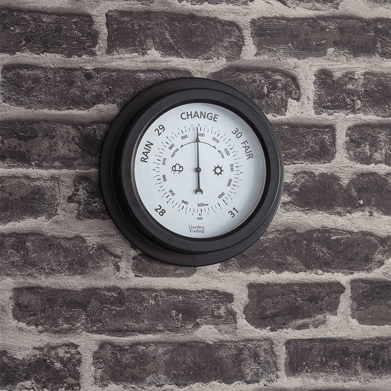 Barometer, Tenby, Carbon, 22cm, Carbon