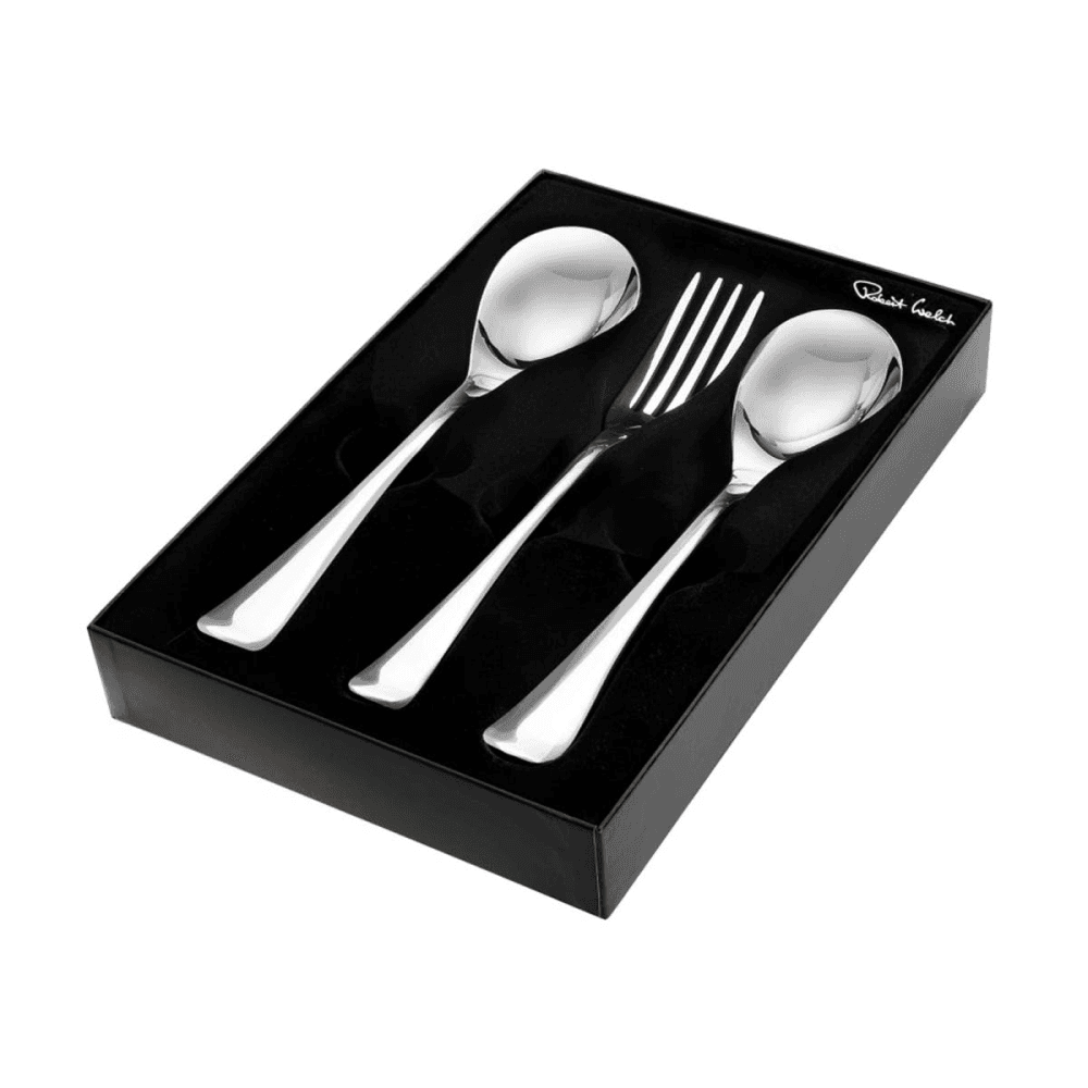Malvern 3 Piece Serving Set, Stainless Steel