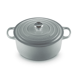 Image showing the Cast Iron Round Casserole, 28cm, Sea Salt product.