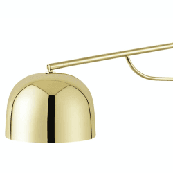 Image showing the Grant Wall light, H32 x L18 x D111cm, Metallic product.