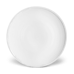 Image showing the Soie Tressee Dinner Plate, White product.