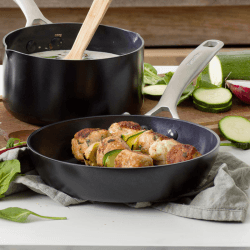 Image showing the Copenhagen Non-Stick Frying Pan, 24, Black product.
