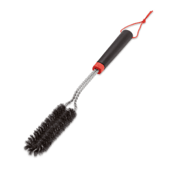 Image showing the Weber 46 cm Detail Brush, Black/Silver product.