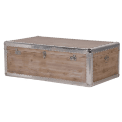 Image showing the Trunk coffee table, 41 x 65 x 115cm, Brown product.