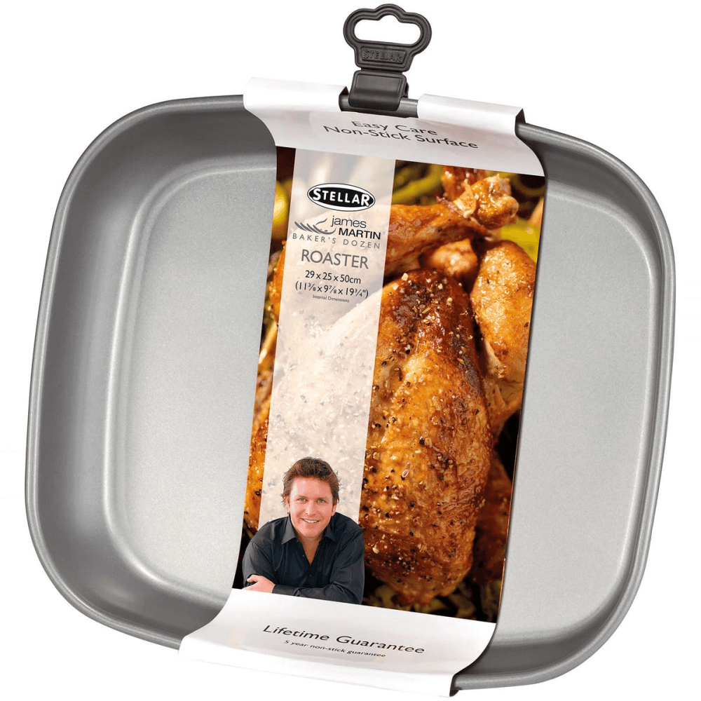 Bakers Dozen Non-Stick Roaster, 29 x 25 x 5cm