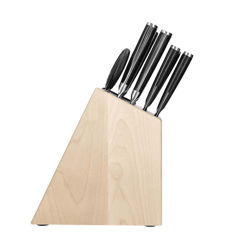 Gourmet 11 Piece Forged Knife Block Set, Black