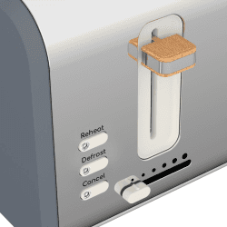 Image showing the Nordic 2-Slice Toaster, Slate Grey product.