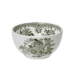 Image showing the Asiatic Pheasants Footed Bowl, D12cm, Green product.