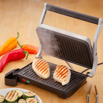 Image showing the Healthy Grill, Stainless Steel product.