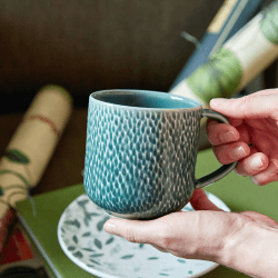 Image showing the Carve Green Mug, 400ml product.