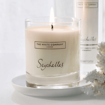 Image showing the Seychelles Signature candle, H8.5 x Dia7cm product.