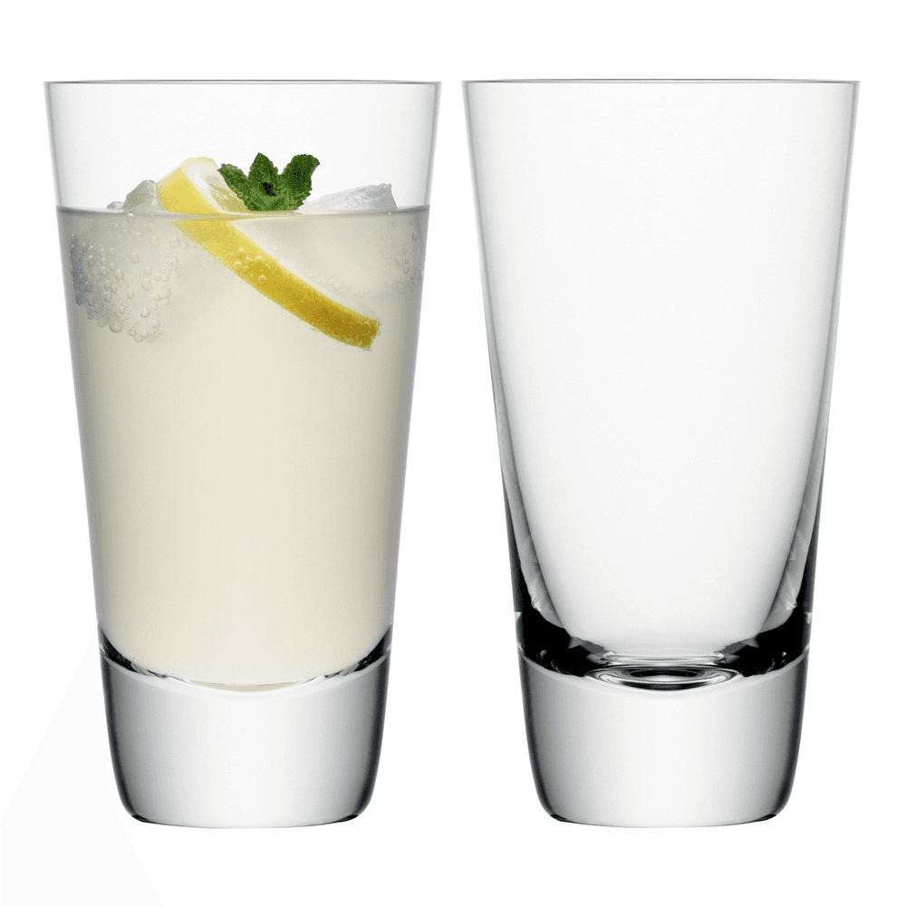 Madrid Pair of highball glasses, 440ml, clear