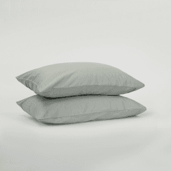 Image showing the The Original 300 Thread Count Pair of Pillowcases, Standard, Sage Green product.