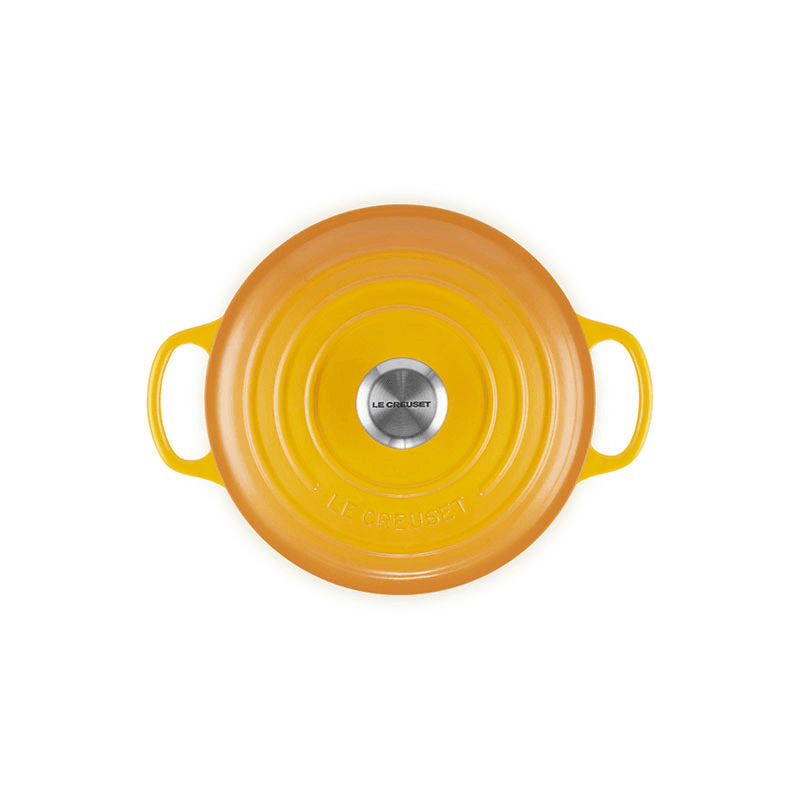 Signature Cast Iron Round Casserole, 24cm, Nectar