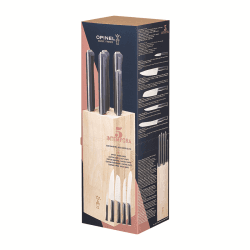 Image showing the Intempora 5 Piece Knife Block, Beechwood product.