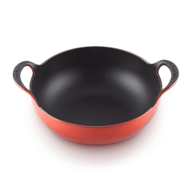 Signature Cast Iron Balti dish, 24cm, Cerise