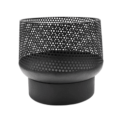 Image showing the Outdoor Buttermere Basket Fire Pit, W40cm, Black product.